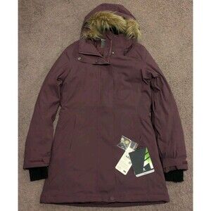 Woods Smythe Stretch Mid Length 480 Feather Down Parka Jacket Women's Small